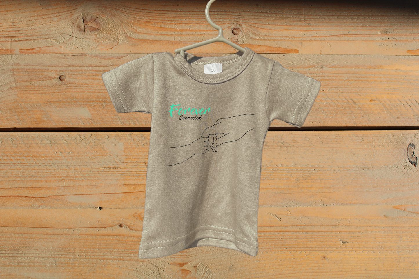 T-Shirt Forever connected Mint