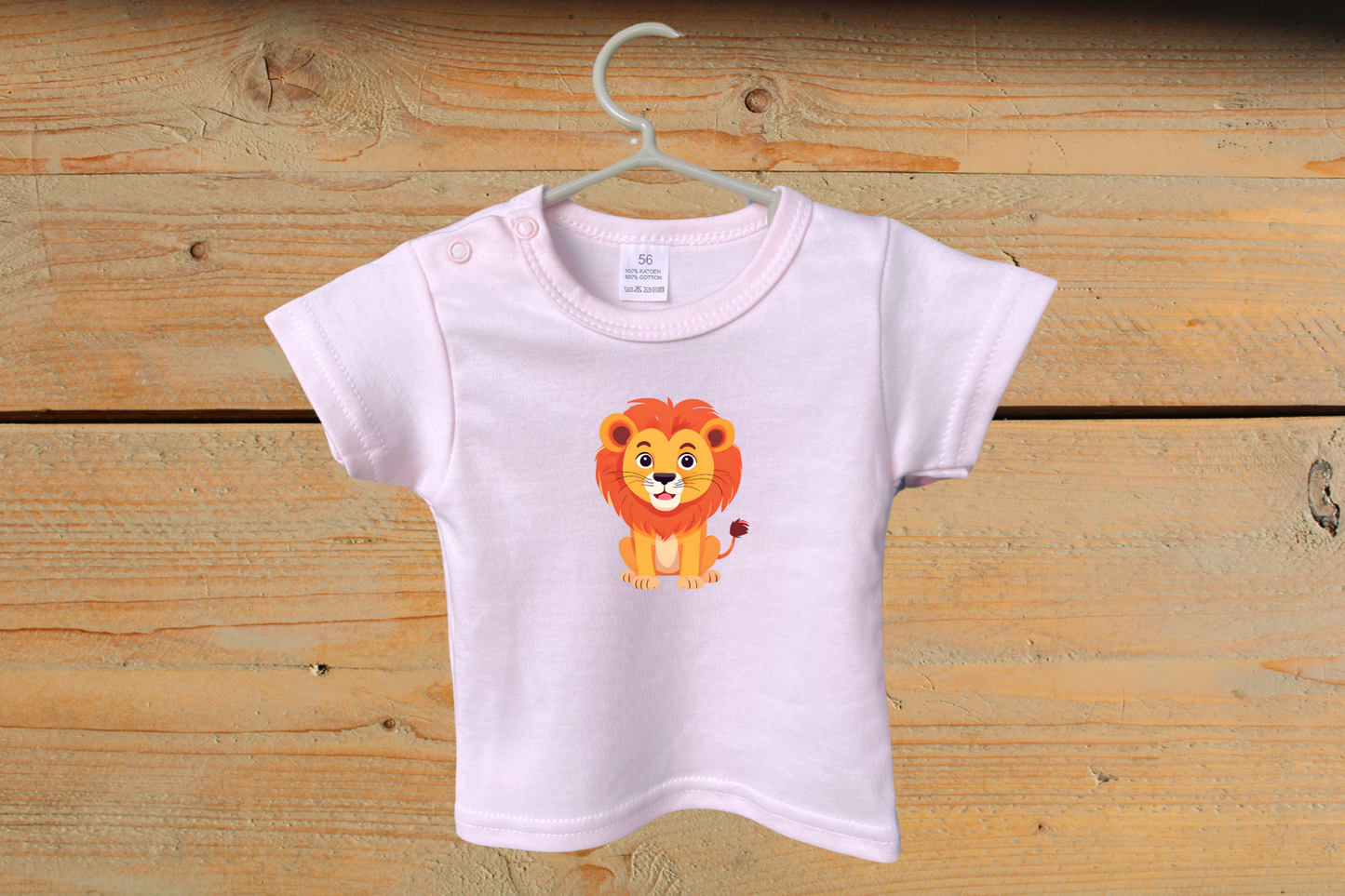 T-shirt Leeuw