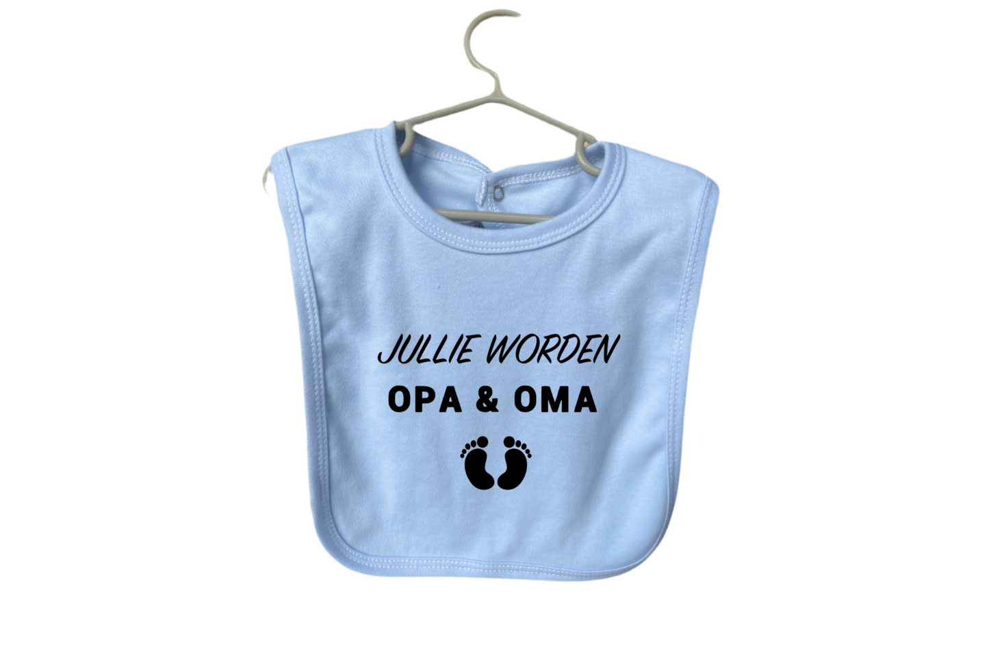 Slabbetje: Jullie worden Opa & Oma