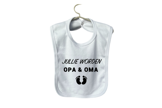Slabbetje: Jullie worden Opa & Oma