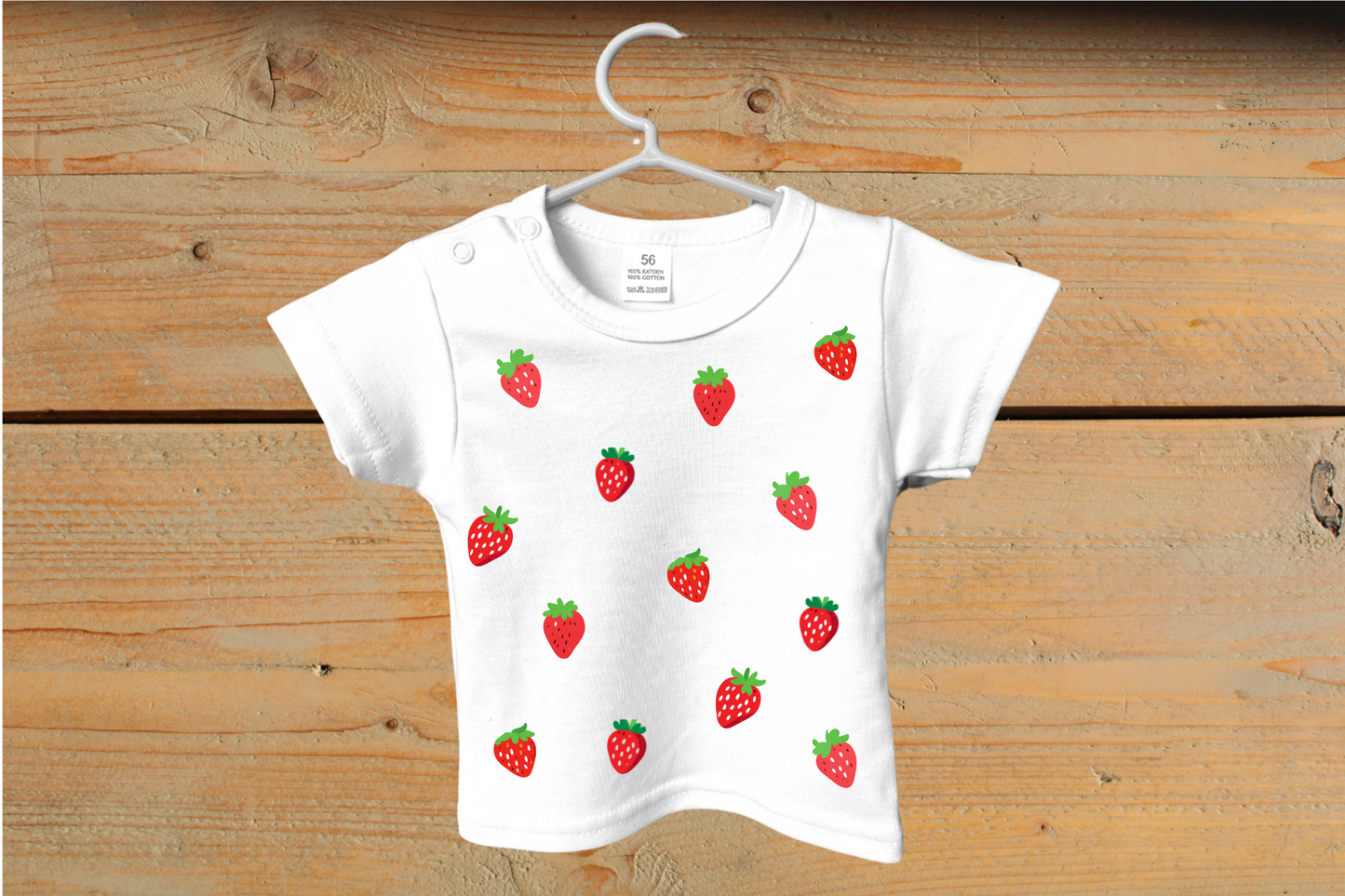 T-Shirt: Aardbei