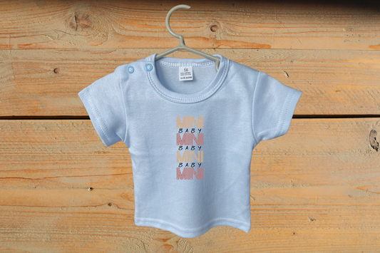 T-Shirt: Mini Baby - Rood