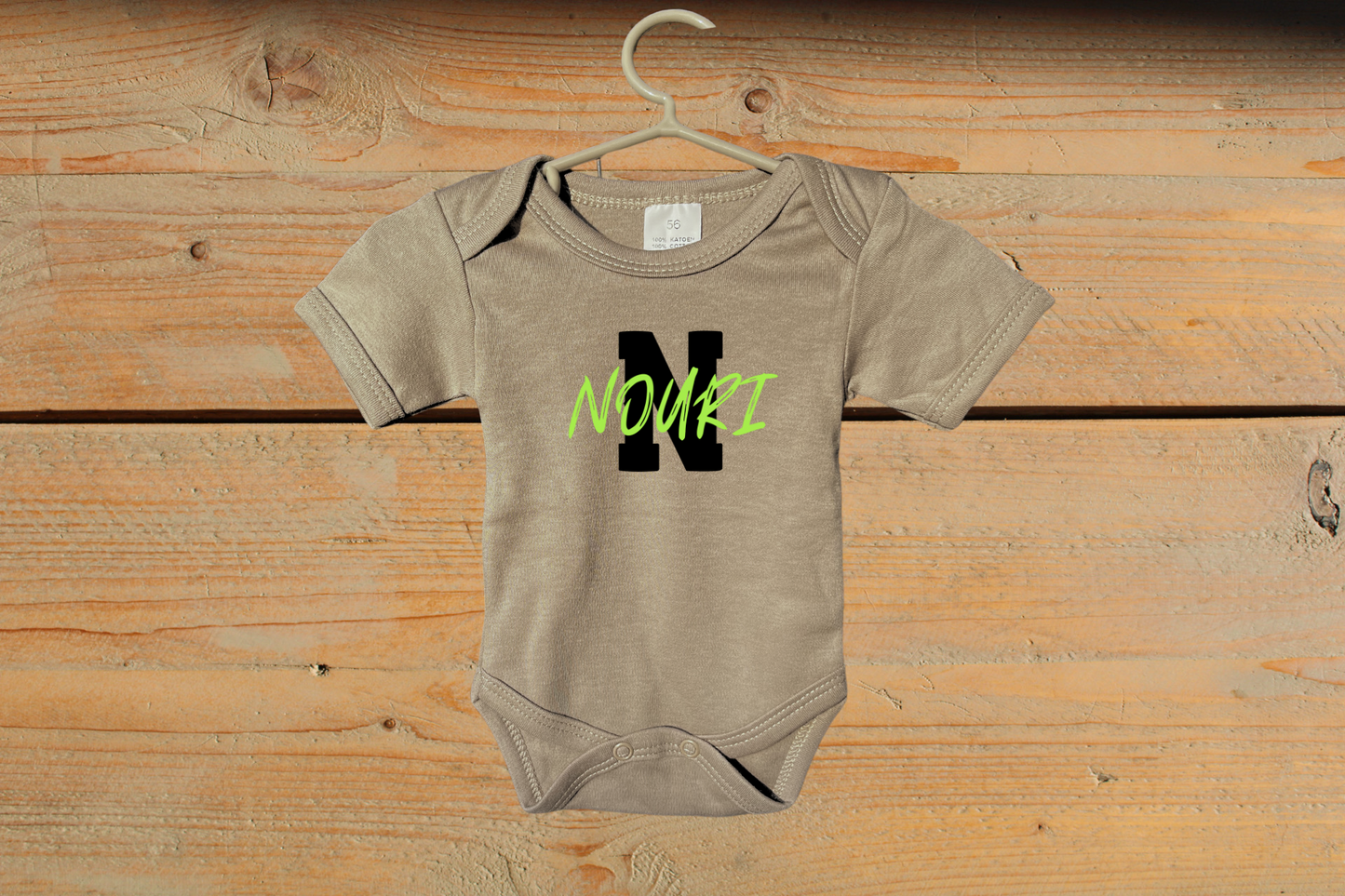 Rompertje met Naam Groen