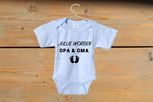 Rompertje: Jullie worden Opa & Oma